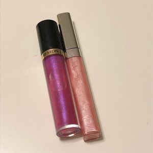 Shiny lip gloss set